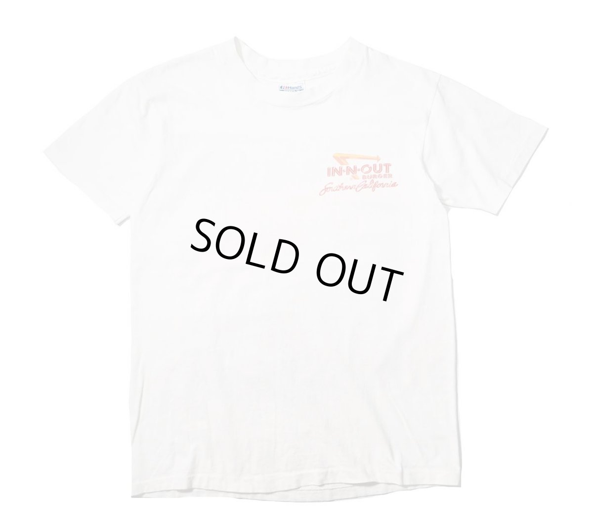 画像1: 90s Used In-N-Out Burger Print Tee made in USA (1)
