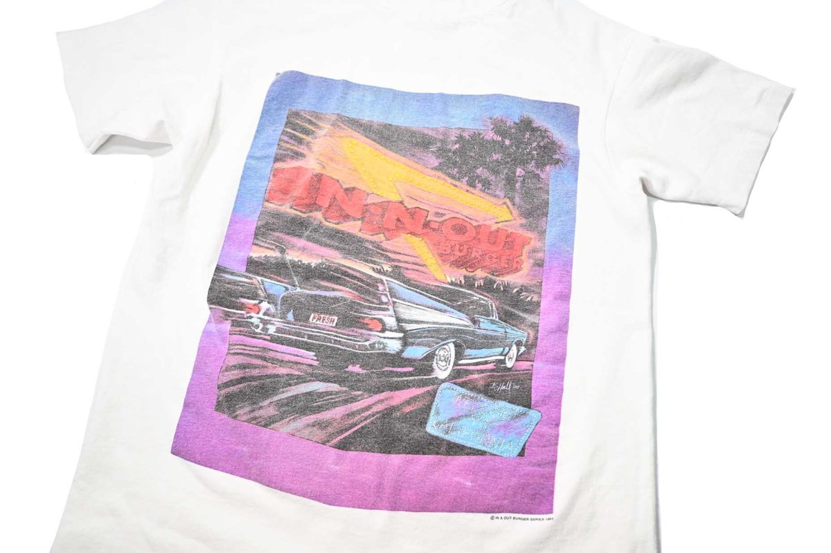 画像4: 90s Used In-N-Out Burger Print Tee made in USA (4)