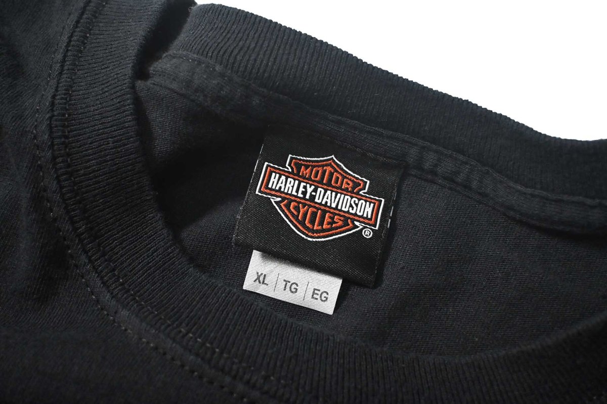 画像5: Used Harley-Davidson L/S Print Tee (5)
