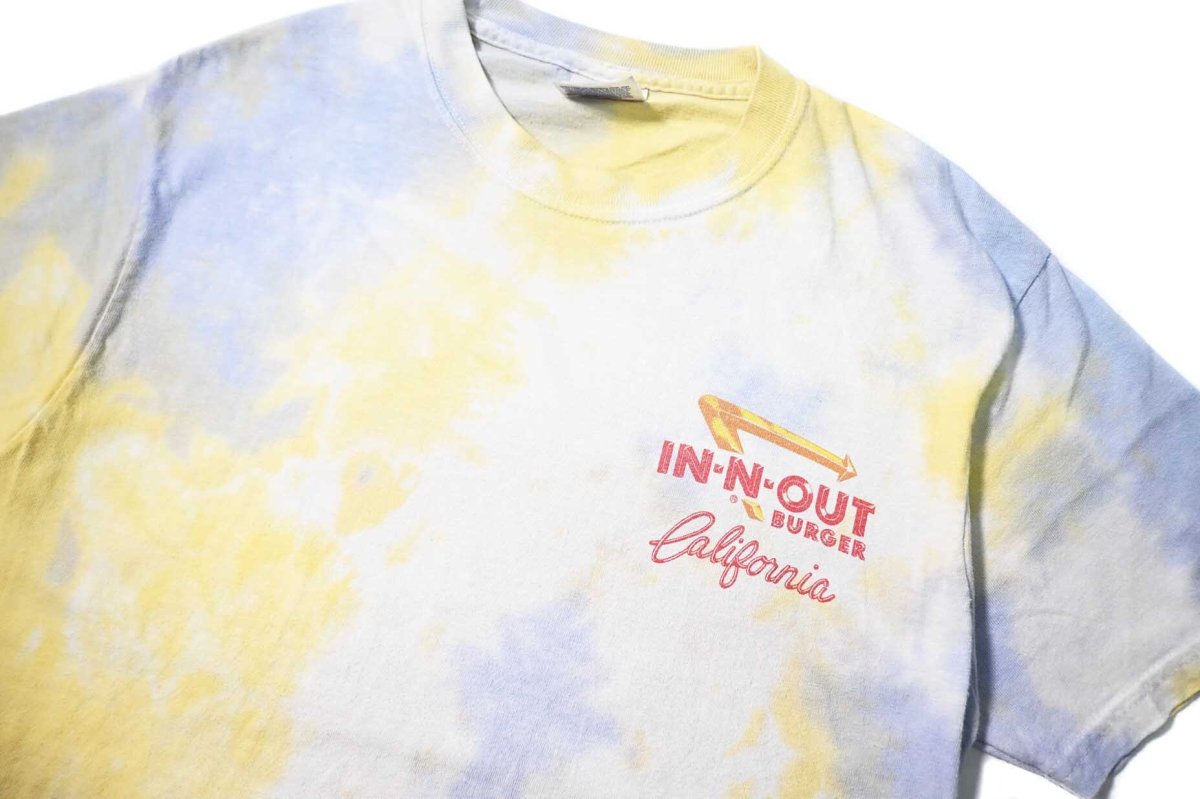 画像2: 00s Used In-N-Out Burger Print Tee (2)