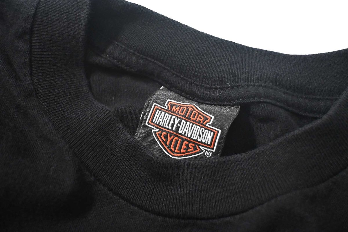 画像4: 00s Used Harley-Davidson Print Tee made in USA (4)