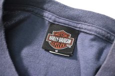 画像6: 00s Used Harley-Davidson L/S Print Tee made in USA (6)