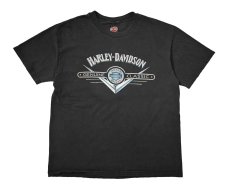 画像1: 90s Used Harley-Davidson Print Tee made in USA (1)