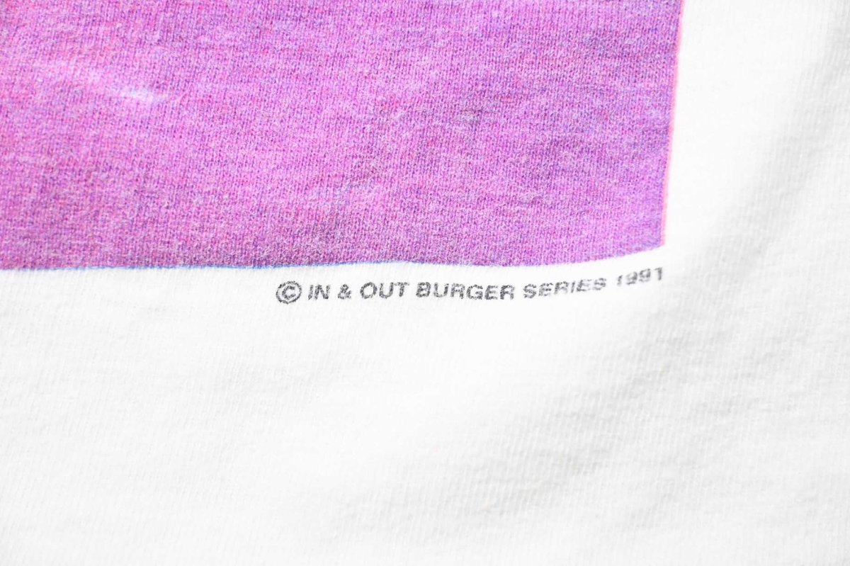 画像5: 90s Used In-N-Out Burger Print Tee made in USA (5)
