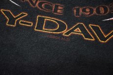 画像4: 00s Used Harley-Davidson L/S Print Tee made in USA (4)