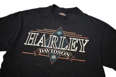 画像2: 90s Used Harley-Davidson Print Tee made in USA (2)