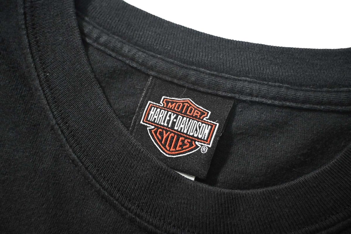 画像7: 00s Used Harley-Davidson L/S Print Tee made in USA (7)