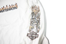 画像5: 00s Used Harley-Davidson L/S Print Tee made in USA (5)