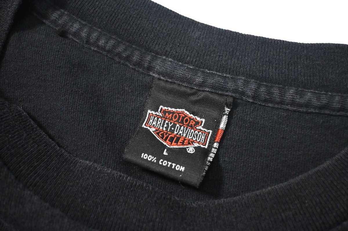 画像6: 90s Used Harley-Davidson Print Tee made in USA (6)