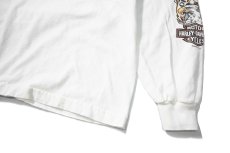 画像3: 00s Used Harley-Davidson L/S Print Tee made in USA (3)
