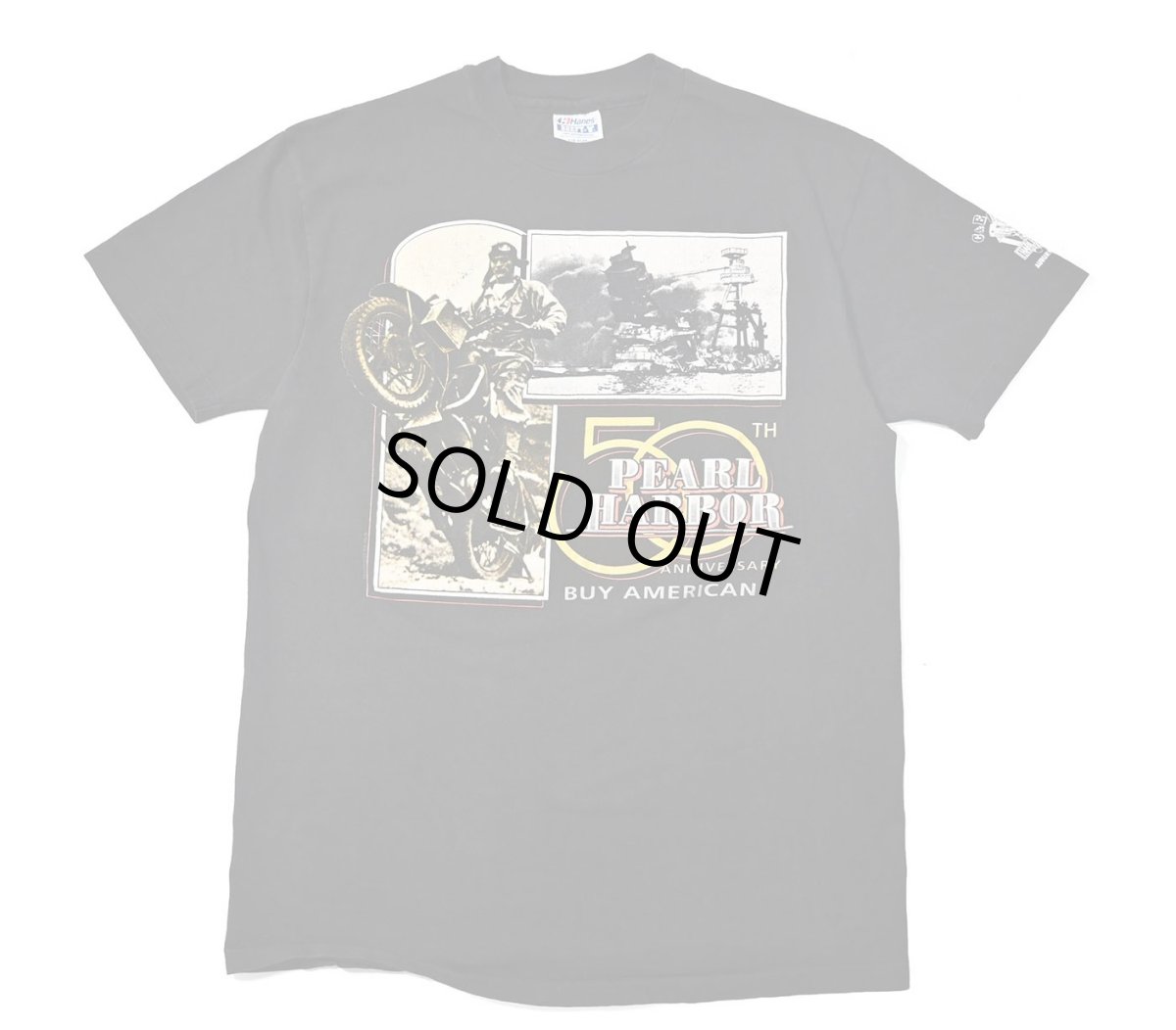 画像1: 90s Used Harley-Davidson Print Tee made in USA (1)