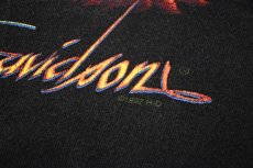 画像3: 90s Used Harley-Davidson Print Tee made in USA (3)