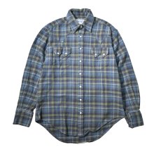 画像1: Used Rockmount Ranch Wear Flannel Western Shirt made in USA (1)