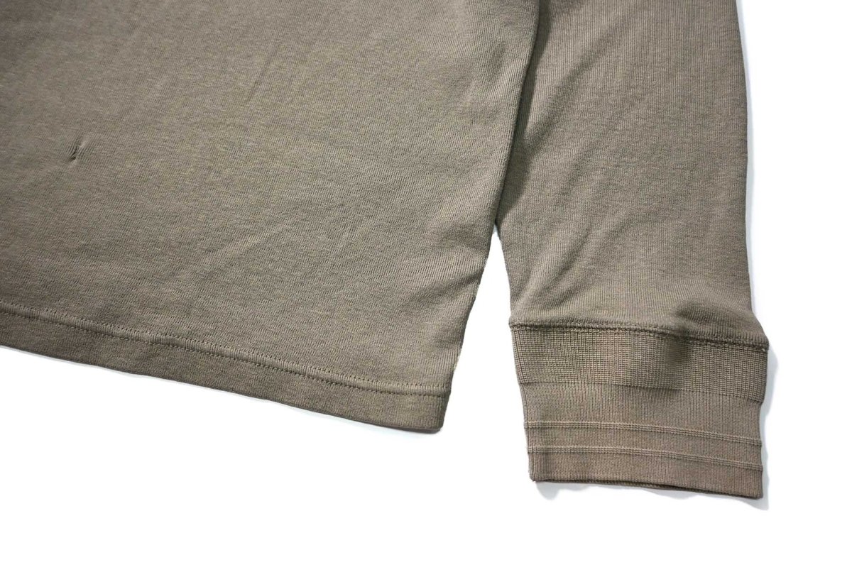 画像3: Used Polo Sport Ralph Lauren L/S Henley Thermal Olive (3)