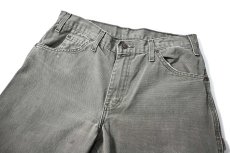 画像2: Used Dickies Duck Carpenter Pants Moss (2)
