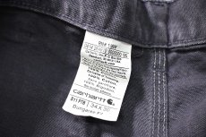 画像6: 14' Used Carhartt Duck Carpenter Pants Petrol Blue カーハート (6)