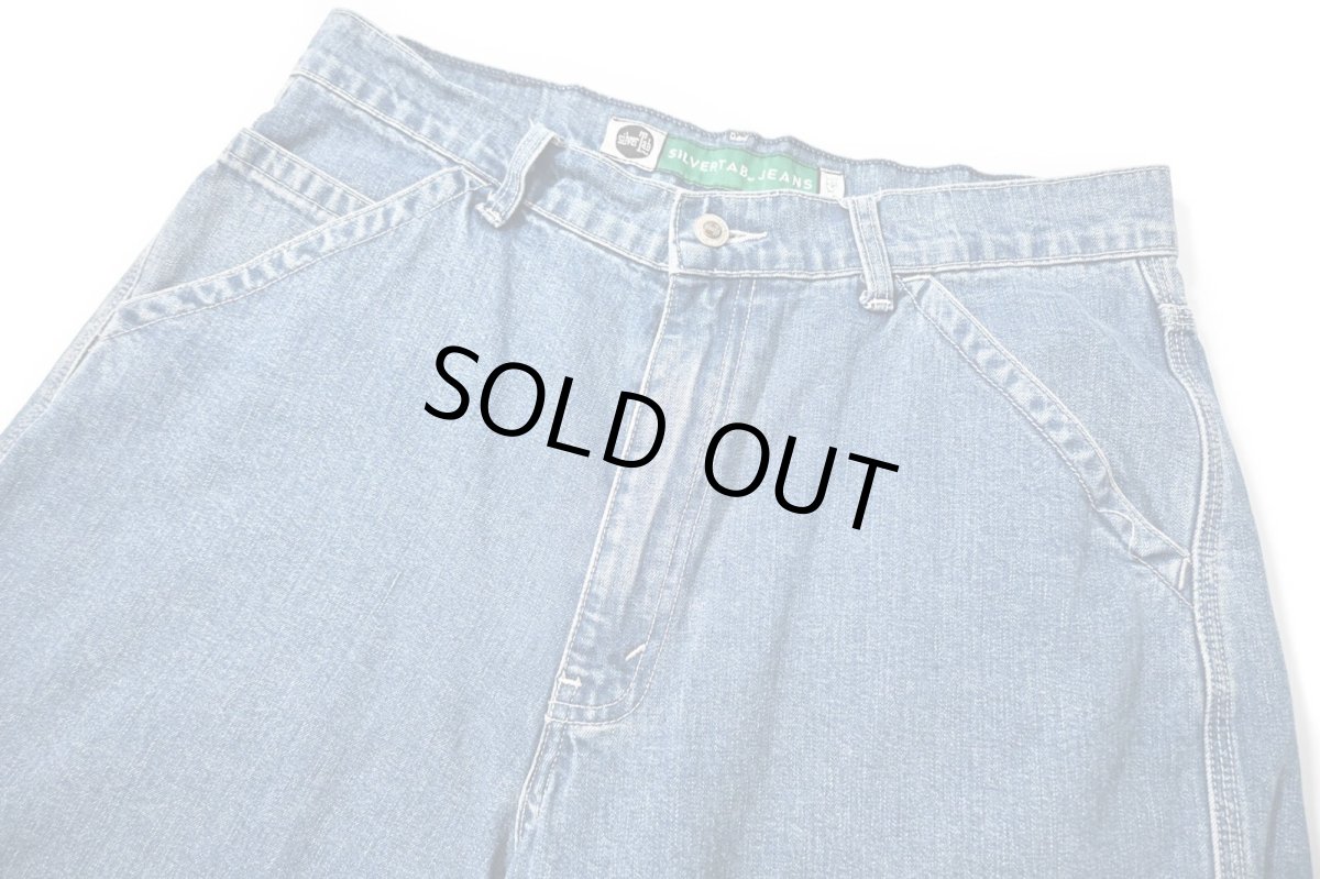 画像2: 00s Used Levi's Silver Tab Denim Carpenter Shorts (2)