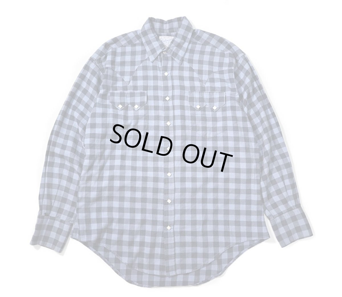 画像1: Used Rockmount Ranch Wear Western Shirt made in USA (1)