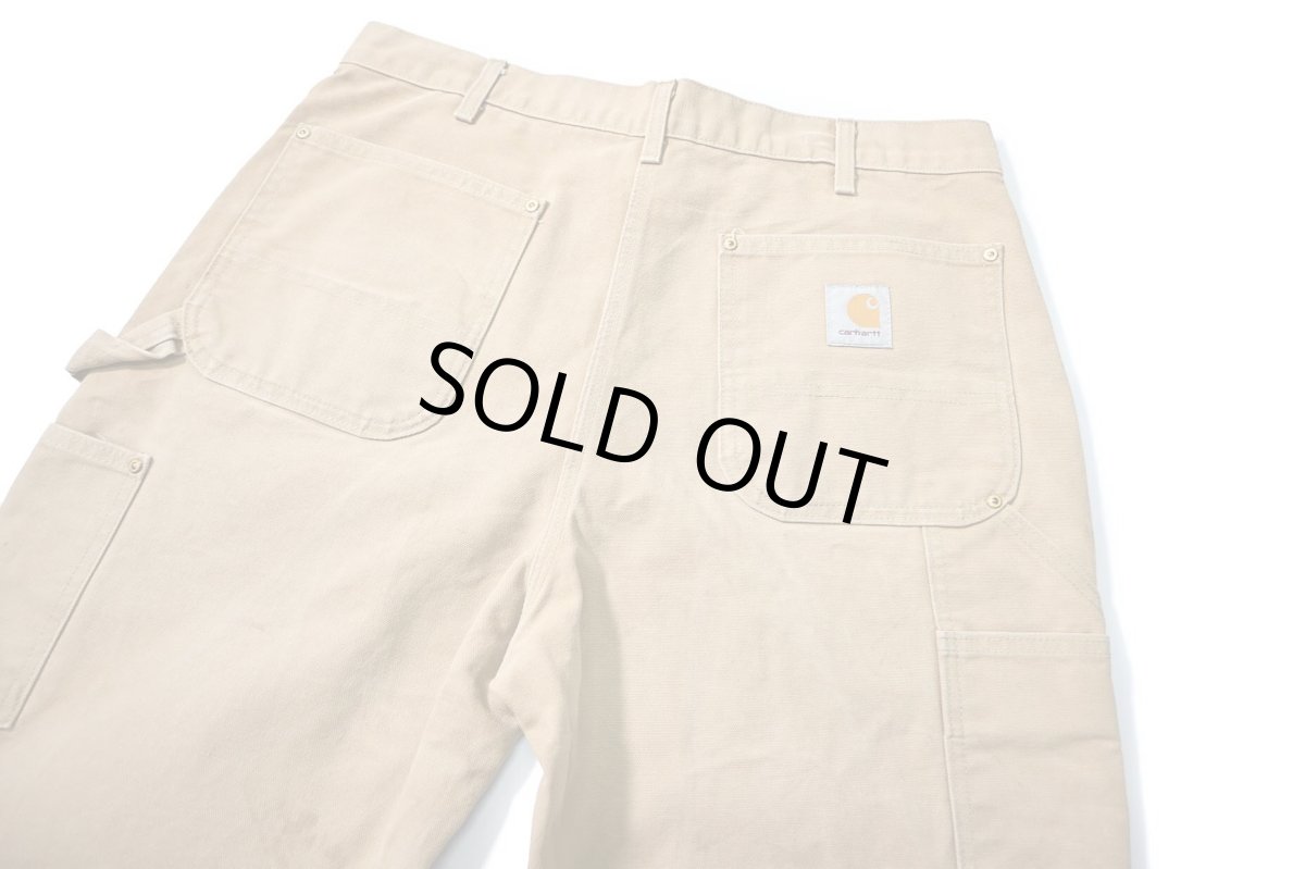 画像5: 00s Used Carhartt Duck Double Knee Carpenter Pants Brown made in USA カーハート (5)
