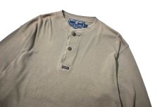 画像2: Used Polo Sport Ralph Lauren L/S Henley Thermal Olive (2)