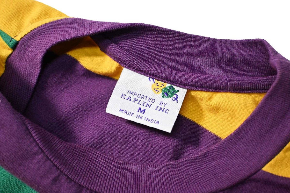 画像3: Used Kaplin Inc Border Tee (3)