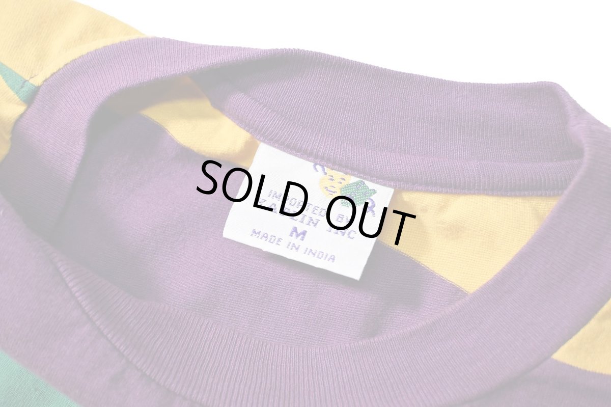 画像3: Used Kaplin Inc Border Tee (3)
