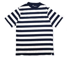 画像1: 80-90s Used Lands' End Border Tee made in USA (1)