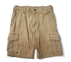 画像1: Used patagonia Iron Forge Hemp Canvas Cargo Shorts (1)