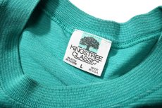画像4: 90s Used Kingstree Classic Border Tee made in USA (4)