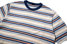 画像2: 80-90s Used JC Penney Border Tee (2)
