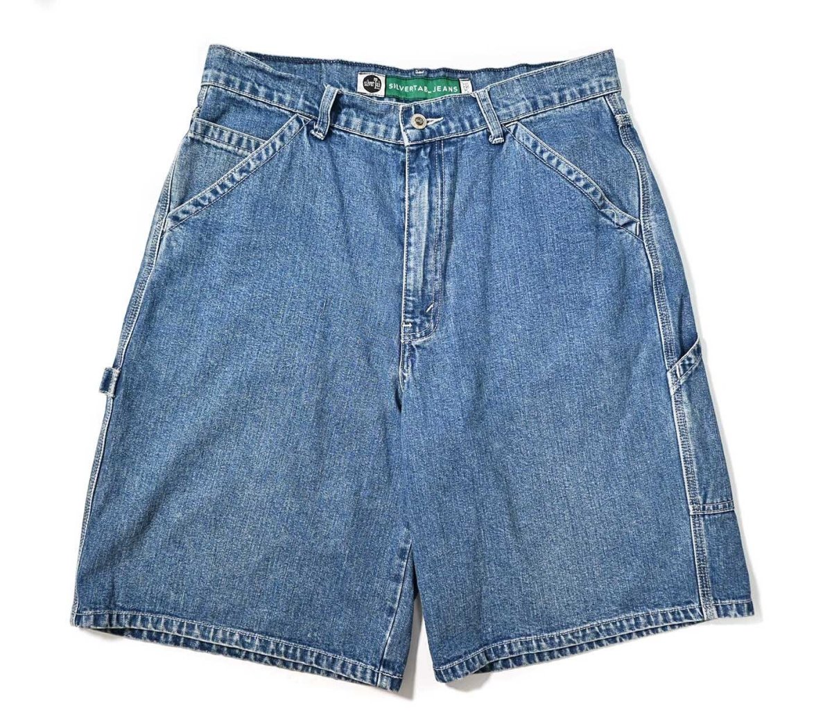 画像1: 00s Used Levi's Silver Tab Denim Carpenter Shorts (1)