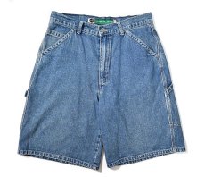 画像1: 00s Used Levi's Silver Tab Denim Carpenter Shorts (1)