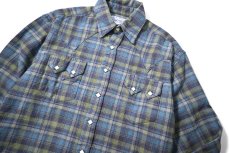 画像2: Used Rockmount Ranch Wear Flannel Western Shirt made in USA (2)