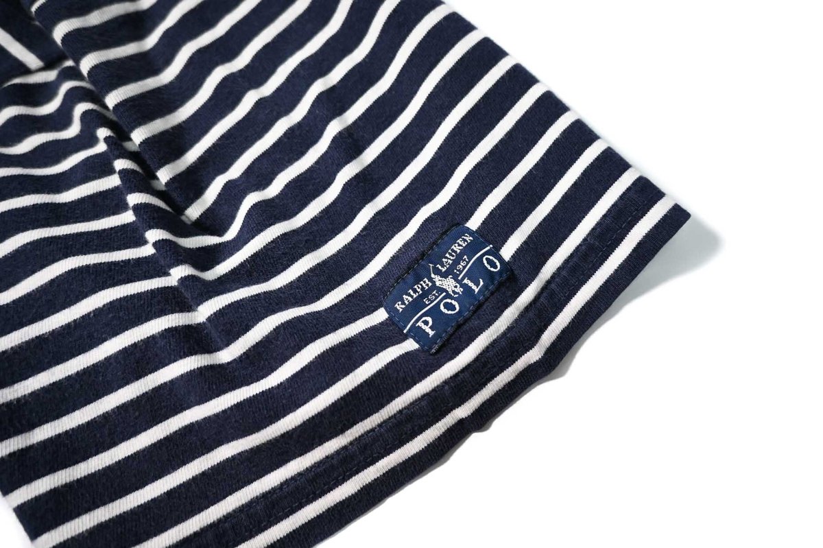 画像4: 90-00s Used Polo Ralph Lauren Border Tee (4)