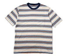 画像1: 80-90s Used JC Penney Border Tee (1)
