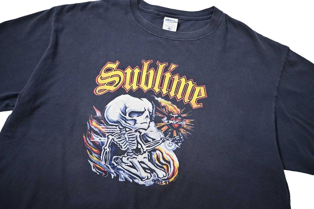 画像2: 00s Used Sublime Print Tee (2)