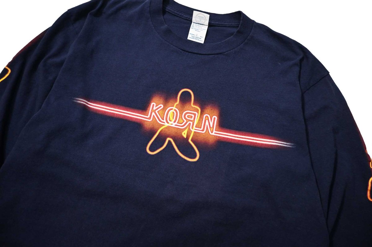 画像2: 00s Used Korn Print L/S Tee (2)