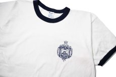 画像2: 80s Used Champion USNA Ringer Tee made in USA (2)
