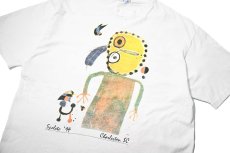 画像2: 90s Used Joan Miro Print Tee made in USA (2)