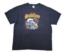 画像1: 00s Used Sublime Print Tee (1)