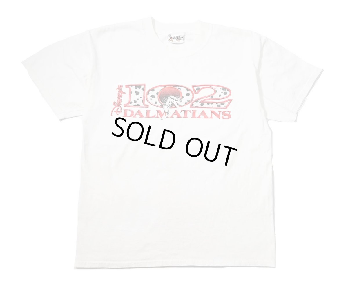 画像1: 00s Used 102 Dalmatians Print Tee made in USA (1)
