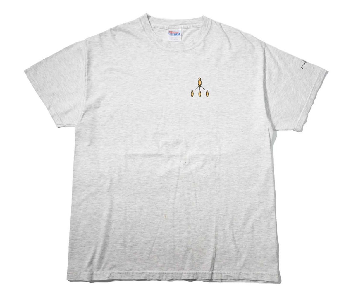 画像1: 00s Used Excel Print Tee (1)