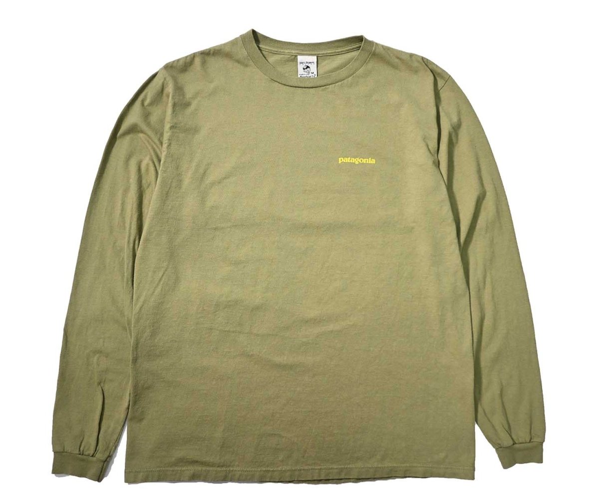 画像1: 00s Used patagonia Beneficial T's L/S Tee made in USA (1)