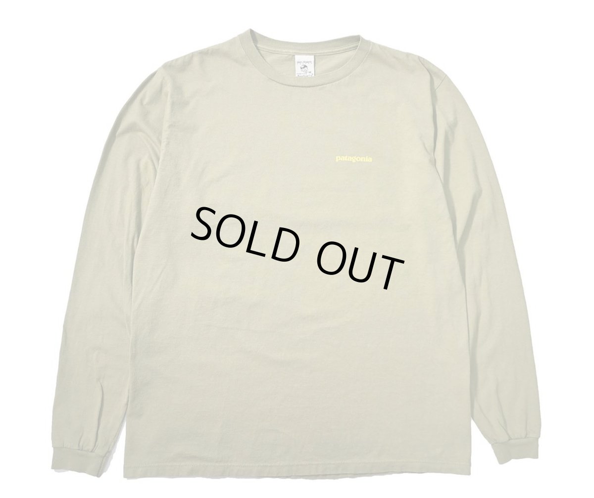 画像1: 00s Used patagonia Beneficial T's L/S Tee made in USA (1)