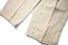 画像3: Used Barneys New York Linen Pants made in Italy (3)