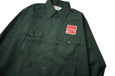 画像2: 70s Deadstock Riverside Masterbilt Patch Work Shirt made in USA (2)
