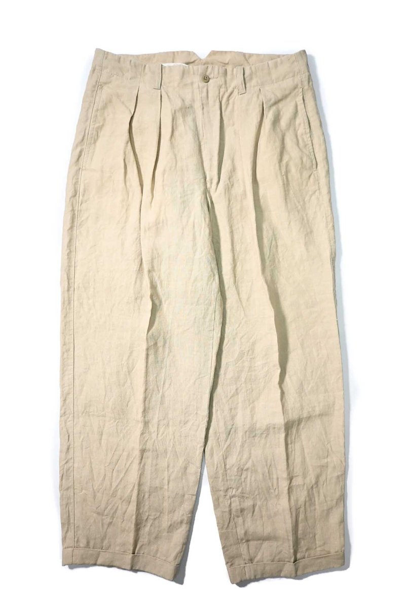 画像1: Used Barneys New York Linen Pants made in Italy (1)