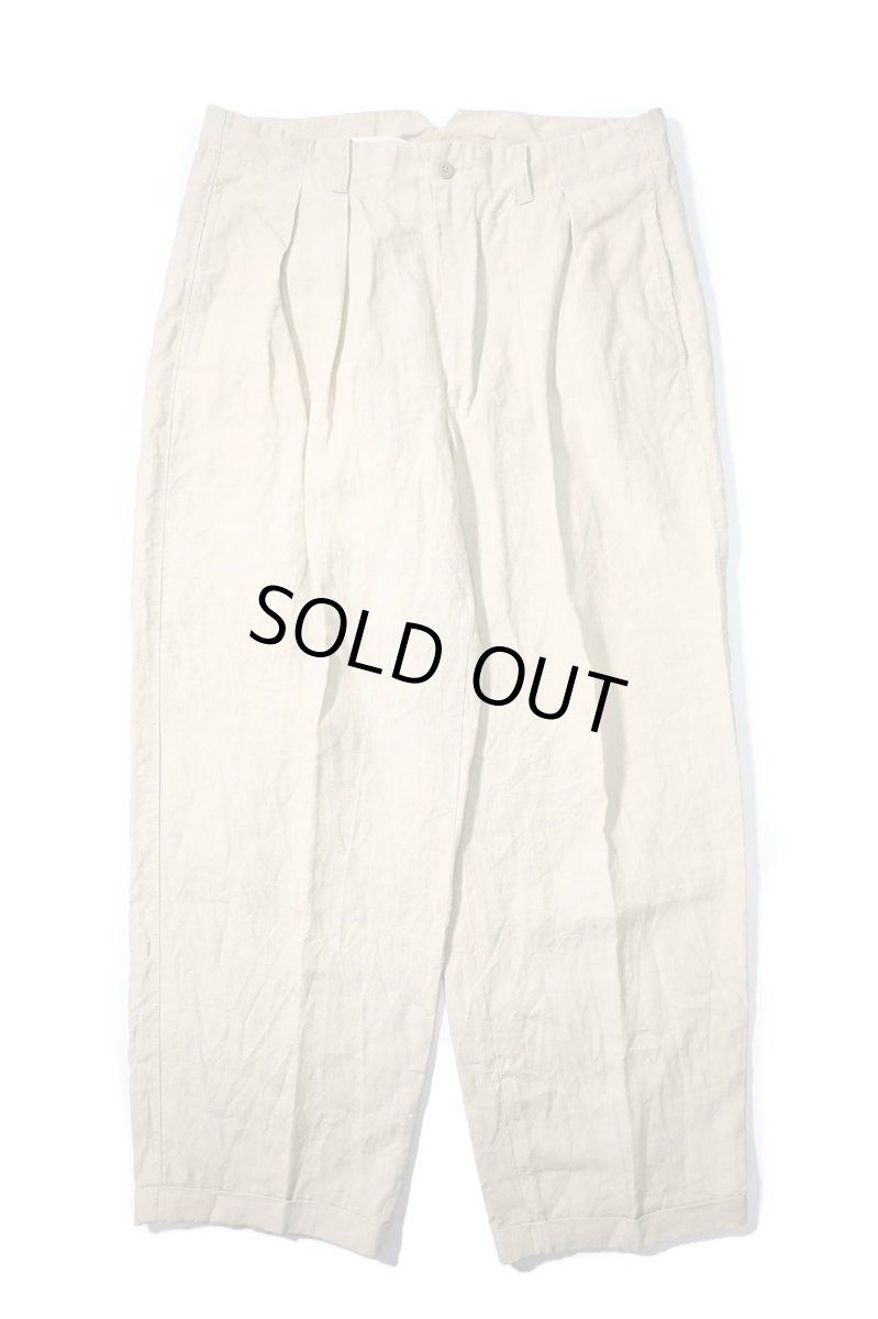 画像1: Used Barneys New York Linen Pants made in Italy (1)