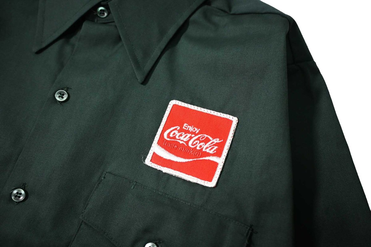 画像4: 70s Deadstock Riverside Masterbilt Patch Work Shirt made in USA (4)
