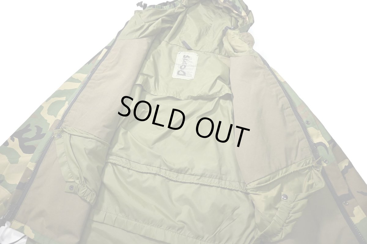 画像7: 96' Used Us Army ECWCS Gen1 GORE-TEX Parka Woodland Camo (7)